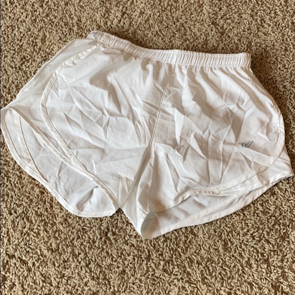 White athletic shorts